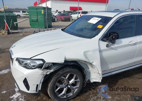 2024 BMW X3 xDrive30I from USA, damaged, VIN 5UX53DP07R9U89322